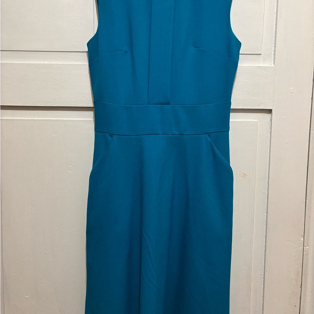 Calvin Klein teal dress